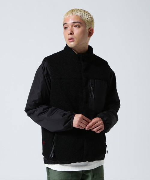 TAION（タイオン）の「MANASTASH x TAION / マナスタッシュ×タイオン　12 WAY DOWN JACKET　12ウェイダウンジャケット（ダウンジャケット/コート・メンズ・ベージュ/ナチュラル/ブラック・L/M/XL/2XL）」の10枚目の写真