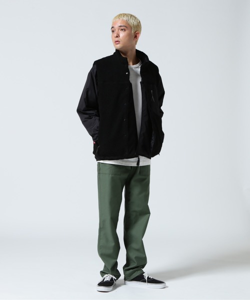 TAION（タイオン）の「MANASTASH x TAION / マナスタッシュ×タイオン　12 WAY DOWN JACKET　12ウェイダウンジャケット（ダウンジャケット/コート・メンズ・ベージュ/ナチュラル/ブラック・L/M/XL/2XL）」の11枚目の写真