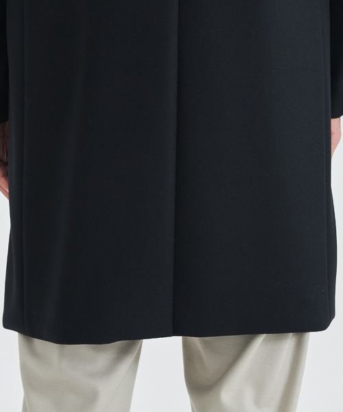 ATTACHMENT（アタッチメント）の「【ATTACHMENT / アタッチメント】AC22-035 MELTON SINGLE COAT / メルトンシングルコート（チェスターコート・メンズ・ブラック/ダークグレー/カーキ・2/1/3）」の9枚目の写真