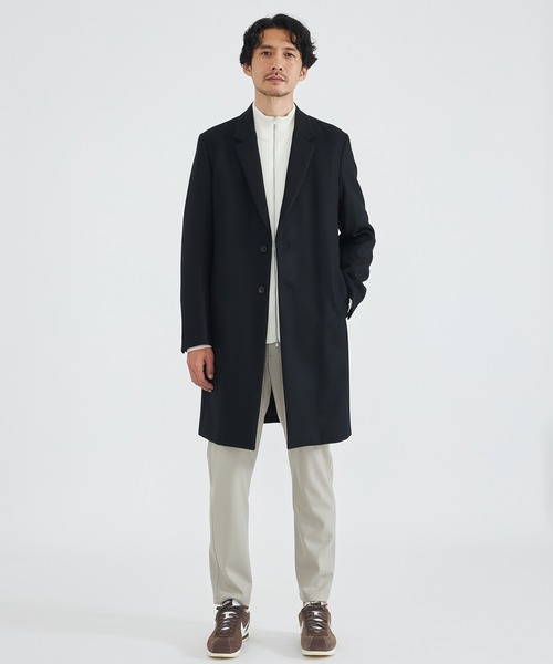 ATTACHMENT / アタッチメント】AC22-035 MELTON SINGLE COAT