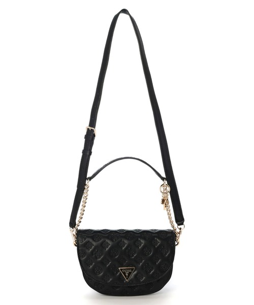 Guess(ゲス)の「LA FEMME Flap Shoulder Bag(ショルダーバッグ・レディース・ブラック/ライトピンク/ブルー/ホワイト・ONE SIZE)」の5枚目の写真