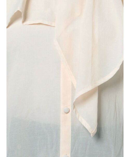 LAGUNAMOON(ラグナムーン)の「アシンメトリーカラーブラウス(シャツ/ブラウス・レディース・アイボリー/ブラック/パープル・FREE)」の14枚目の写真