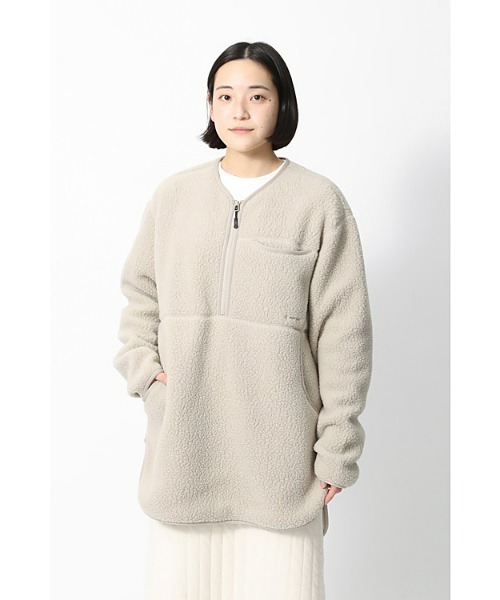 Snow Peak（スノーピーク）の「Thermal Boa Fleece Pullover（その他トップス・メンズ・ブラック/ベージュ/グリーン・LARGE/MEDIUM/SMALL/1/X-LARGE）」の3枚目の写真