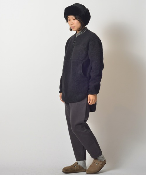 Snow Peak（スノーピーク）の「Thermal Boa Fleece Pullover（その他トップス・メンズ・ブラック/ベージュ/グリーン・LARGE/MEDIUM/SMALL/1/X-LARGE）」の8枚目の写真