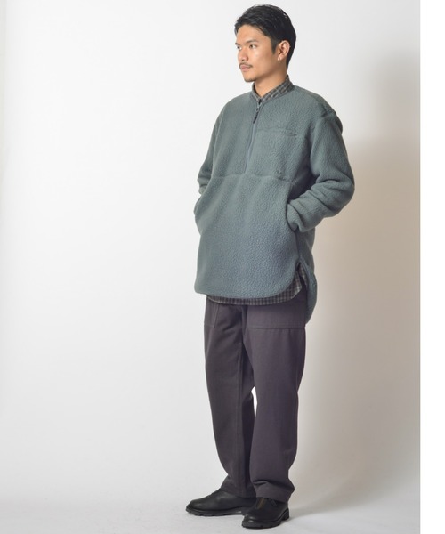 Snow Peak（スノーピーク）の「Thermal Boa Fleece Pullover（その他トップス・メンズ・ブラック/ベージュ/グリーン・LARGE/MEDIUM/SMALL/1/X-LARGE）」の13枚目の写真