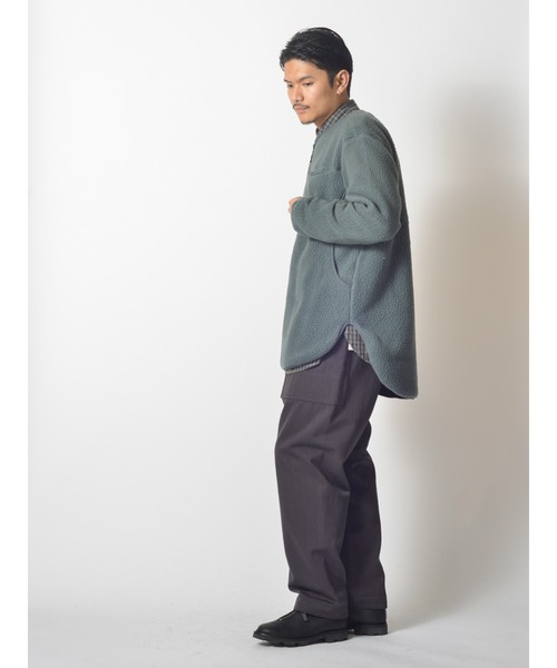 Snow Peak（スノーピーク）の「Thermal Boa Fleece Pullover（その他トップス・メンズ・ブラック/ベージュ/グリーン・LARGE/MEDIUM/SMALL/1/X-LARGE）」の15枚目の写真