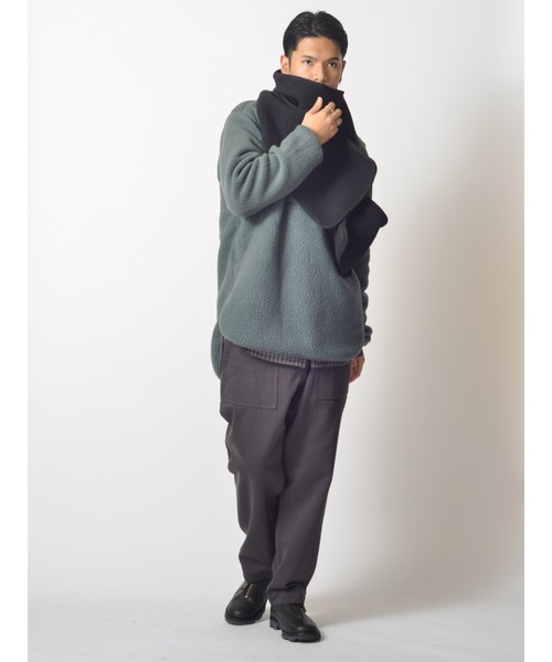 Snow Peak（スノーピーク）の「Thermal Boa Fleece Pullover（その他トップス・メンズ・ブラック/ベージュ/グリーン・LARGE/MEDIUM/SMALL/1/X-LARGE）」の17枚目の写真