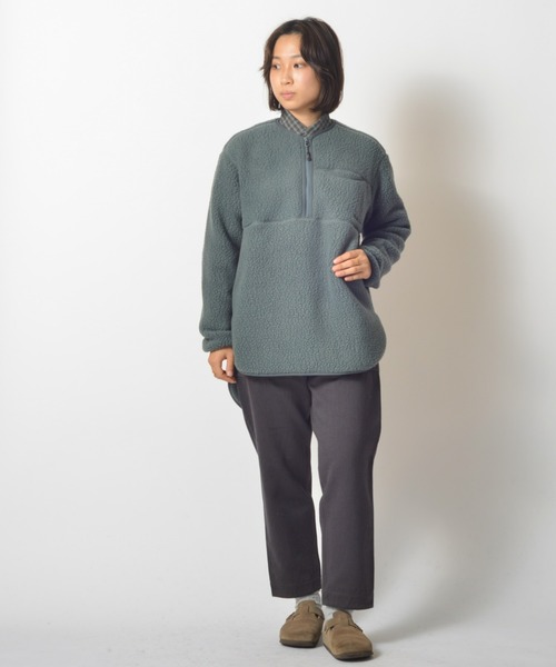 Snow Peak（スノーピーク）の「Thermal Boa Fleece Pullover（その他トップス・メンズ・ブラック/ベージュ/グリーン・LARGE/MEDIUM/SMALL/1/X-LARGE）」の18枚目の写真