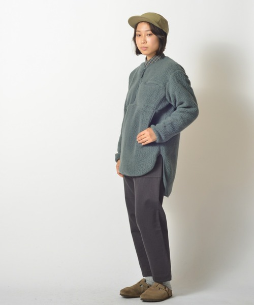 Snow Peak（スノーピーク）の「Thermal Boa Fleece Pullover（その他トップス・メンズ・ブラック/ベージュ/グリーン・LARGE/MEDIUM/SMALL/1/X-LARGE）」の20枚目の写真