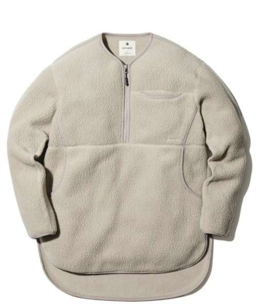 Snow Peak（スノーピーク）の「Thermal Boa Fleece Pullover（その他トップス・メンズ・ブラック/ベージュ/グリーン・LARGE/MEDIUM/SMALL/1/X-LARGE）」の4枚目の写真