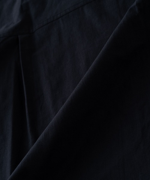 BRICK & SONS(ブリックアンドサンズ)の「リラックスオープンカラーシャツ<ブラック>(シャツ/ブラウス・メンズ・ブラック・XS/S/M/L/LL)」の4枚目の写真