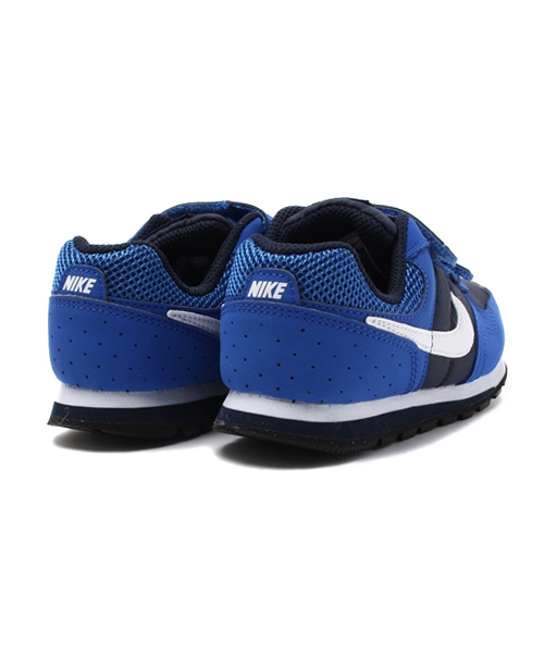 NIKE SPORTSWEAR（ナイキスポーツウェアー）の「ベビー キッズ ナイキ ベルクロ MDランナー トドラー NIKE MD RUNNER TDV 652966-414（スニーカー・キッズ・ブルー・14cm/13cm/15cm/16cm）」の4枚目の写真