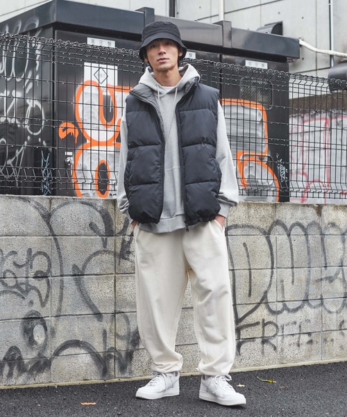 WEGO(ウィゴー)の「WEGO/ピグメントロゴスウェットパンツ(スウェットパンツ・メンズ・キナリ/カーキ/スミクロ/ブラウン/ブルー・MEDIUM/LARGE/SMALL)」の6枚目の写真