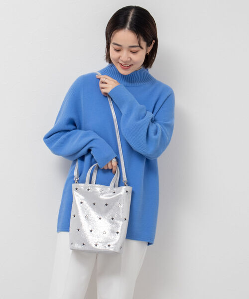 NOLLEY’S(ノーリーズ)の「★刺繍トート(トートバッグ・レディース・ブラック/シルバー・FREE)」の12枚目の写真