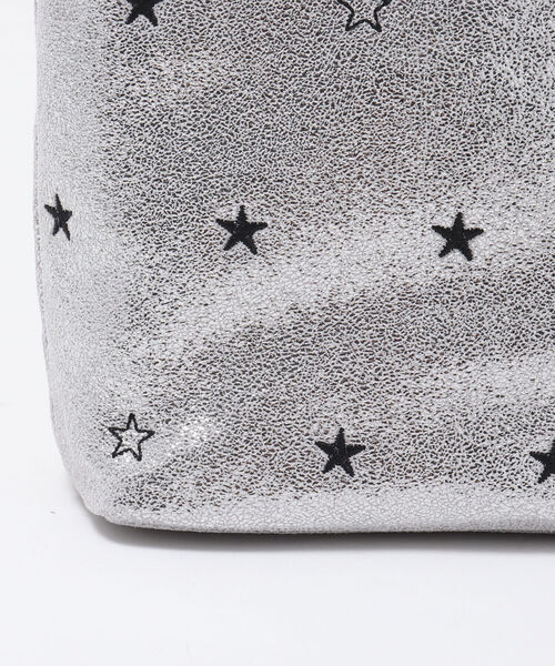NOLLEY’S(ノーリーズ)の「★刺繍トート(トートバッグ・レディース・ブラック/シルバー・FREE)」の6枚目の写真