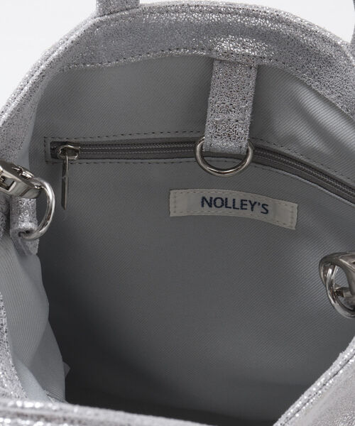 NOLLEY’S(ノーリーズ)の「★刺繍トート(トートバッグ・レディース・ブラック/シルバー・FREE)」の5枚目の写真