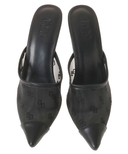 GYDA（ジェイダ）の「GGメッシュミュール（パンプス・レディース・ブラック・SMALL/MEDIUM/LARGE）」の10枚目の写真