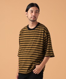 BEAMS LIGHTS | BEAMS LIGHTS / スプレンダーツイスト ボーダーTシャツ(Tシャツ/カットソー)