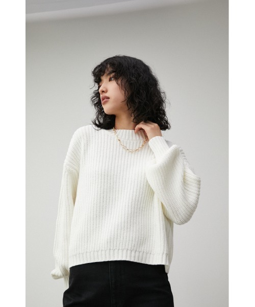AZUL by moussy（アズールバイマウジー）の「SHORT COLOR KNIT