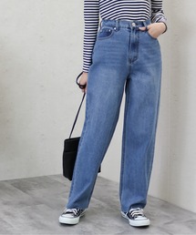 11ozデニムハイウエストパンツ