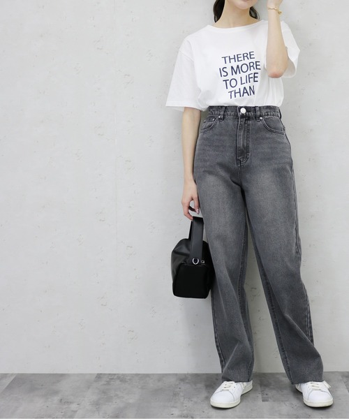 Per sist ence（パーシエンス）の「11ozデニムハイウエストパンツ（デニムパンツ・レディース・オフホワイト/ブルー/ブラック/インディゴブルー/ブラック系・MEDIUM/SMALL）」の22枚目の写真