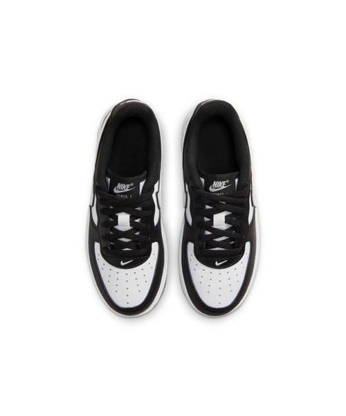 NIKE(ナイキ)の「ナイキ フォース 1 LV8 2 キッズシューズ / Nike Force 1 LV8 2 Little Kids' Shoes(スニーカー・キッズ・ブラック・18/19/21/18.5/19.5/17/22/20/17.5/16.5/21.5/20.5)」の4枚目の写真