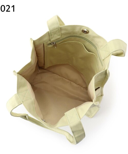 one'sterrace(ワンズテラス)の「◆SE スクエアロゴトート(トートバッグ・レディース・オフホワイト/グレー系/ピンク/ブラック/ライトグリーン・99)」の18枚目の写真