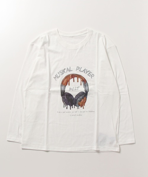MGV(エムジーヴィー)の「ストリートフロントデザインロングTシャツ(Tシャツ/カットソー・メンズ・ダークグレー/ブラック/ホワイト/ブルー/グリーン/ベージュ・LARGE/MEDIUM/X-LARGE)」の17枚目の写真