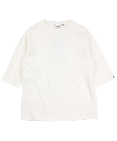 KAVU（カブー）の「KAVU/カブー Solid BB Tee/ソリッドティー（Tシャツ/カットソー・メンズ・ブラック/ホワイト×ネイビー/ホワイト/ホワイト×グリーン・X-LARGE/LARGE/MEDIUM）」の8枚目の写真