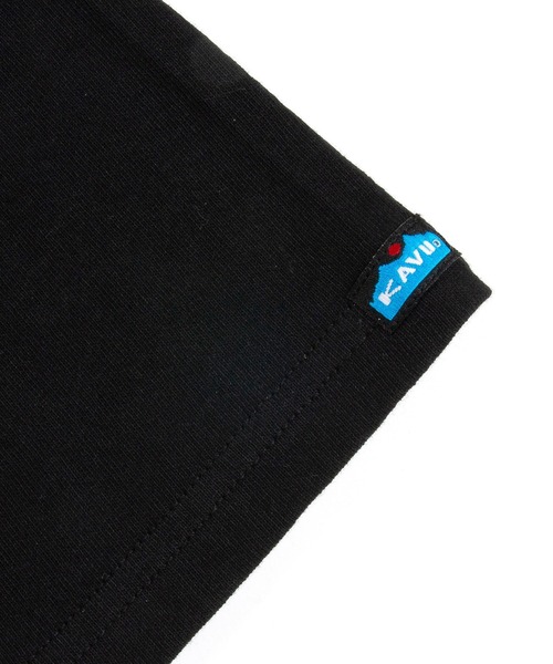 KAVU（カブー）の「KAVU/カブー Solid BB Tee/ソリッドティー（Tシャツ/カットソー・メンズ・ブラック/ホワイト×ネイビー/ホワイト/ホワイト×グリーン・X-LARGE/LARGE/MEDIUM）」の12枚目の写真