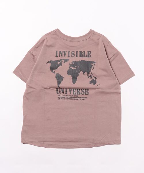 FARM（ファーム）の「ﾜｰﾙﾄﾞﾏｯﾌﾟTｼｬﾂ（Tシャツ/カットソー・キッズ・ブラック/グリーン/ピンク・120cm/130cm/140cm/150cm/160cm）」の4枚目の写真