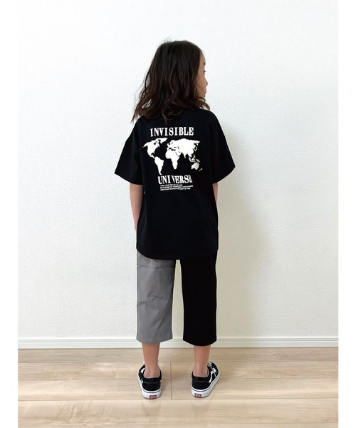 FARM（ファーム）の「ﾜｰﾙﾄﾞﾏｯﾌﾟTｼｬﾂ（Tシャツ/カットソー・キッズ・ブラック/グリーン/ピンク・120cm/130cm/140cm/150cm/160cm）」の13枚目の写真