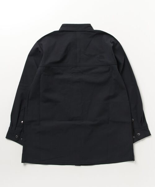 THE NORTH FACE（ザノースフェイス）の「ザ・ノースフェイス / ファイヤーフライライトシャツ（レディース） NRW12330（シャツ/ブラウス・レディース・ダークグリーン系/グレー系1/ブラック・LARGE/MEDIUM/SMALL）」の4枚目の写真