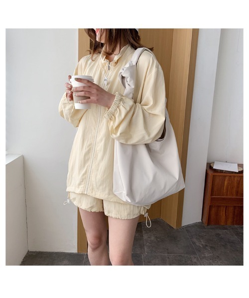 mushwear（マッシュウェア）の「ニュースペーパーバッグ ビッグキャンバスショルダー（ショルダーバッグ・メンズ・グリーン/ブルー/ブラック/ホワイト・FREE）」の9枚目の写真