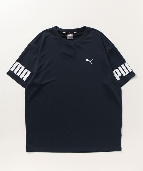 PUMA(プーマ)の「【別注】プーマ PUMA PUMA POWER ポリ SS Tシャツ_ 限定コラボ(Tシャツ/カットソー・メンズ・ブラック/ネイビー/ホワイト・M/L/S/3L/LL)」の3枚目の写真