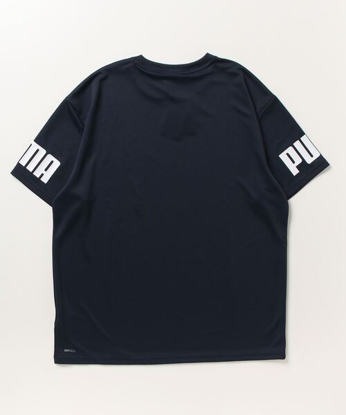 PUMA(プーマ)の「【別注】プーマ PUMA PUMA POWER ポリ SS Tシャツ_ 限定コラボ(Tシャツ/カットソー・メンズ・ブラック/ネイビー/ホワイト・M/L/S/3L/LL)」の4枚目の写真
