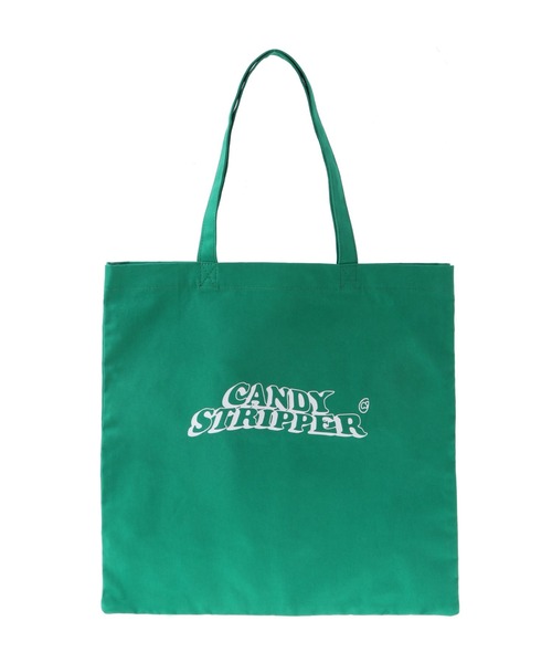 Candy Stripper（キャンディストリッパー）の「CANDY LOGO CANVAS TOTE バッグ（トートバッグ・レディース・イエロー/ピンク/グリーン/ブラック・FREE）」の19枚目の写真