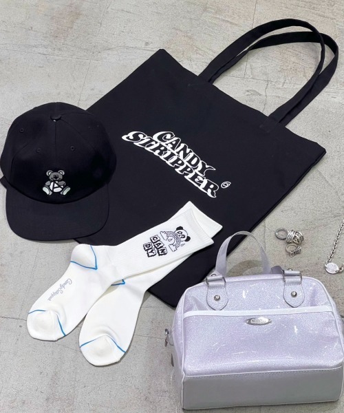 Candy Stripper（キャンディストリッパー）の「CANDY LOGO CANVAS TOTE