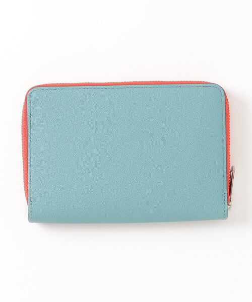 財布 カラーブロック23SS ラウンドジップ2つ折り財布 / 873994 G084