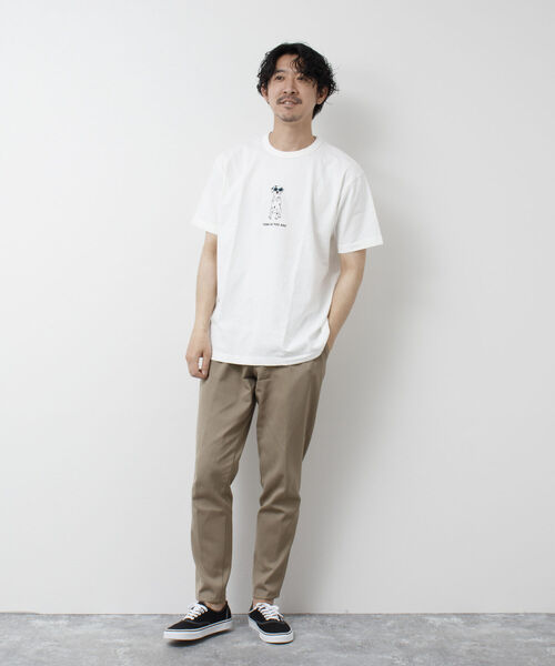 BARNS OUTFITTERS(バーンズアウトフィッターズ)の「【BARNS OUTFITTERS/バーンズアウトフィッターズ】別注プリントTシャツ come as you are(Tシャツ/カットソー・メンズ・ブラック/グレイッシュベージュ/ホワイト/ベビーピンク・M/S/L)」の11枚目の写真