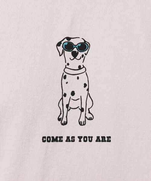 BARNS OUTFITTERS(バーンズアウトフィッターズ)の「【BARNS OUTFITTERS/バーンズアウトフィッターズ】別注プリントTシャツ come as you are(Tシャツ/カットソー・メンズ・ブラック/グレイッシュベージュ/ホワイト/ベビーピンク・M/S/L)」の18枚目の写真