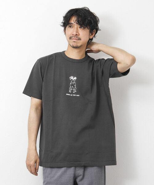 BARNS OUTFITTERS(バーンズアウトフィッターズ)の「【BARNS OUTFITTERS/バーンズアウトフィッターズ】別注プリントTシャツ come as you are(Tシャツ/カットソー・メンズ・ブラック/グレイッシュベージュ/ホワイト/ベビーピンク・M/S/L)」の20枚目の写真