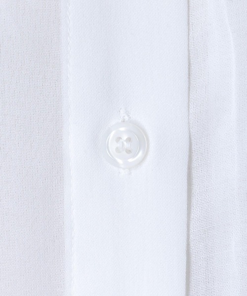 Jines(ジネス)の「ラグランスリーブスタンドネックブラウス(シャツ/ブラウス・レディース・ピンク/グレー/オフホワイト/ブラック/カーキ・38)」の15枚目の写真