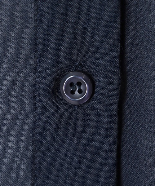 Jines(ジネス)の「ラグランスリーブスタンドネックブラウス(シャツ/ブラウス・レディース・ピンク/グレー/オフホワイト/ブラック/カーキ・38)」の17枚目の写真