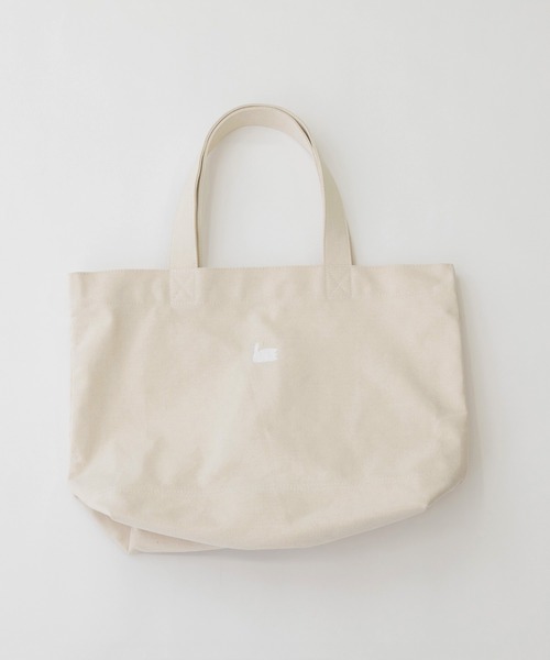 nop de nod（ノップドゥノッド）の「klud 16oz トートL（トートバッグ・レディース・グレー/ブラック/オートミール・8）」の20枚目の写真