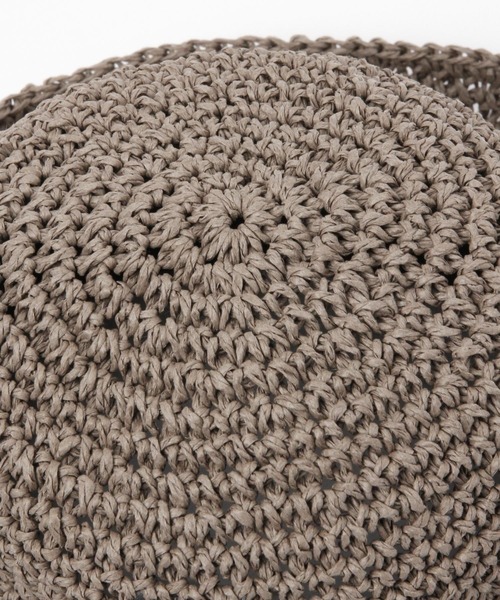 studio CLIP（スタディオクリップ）の「畳めるペーパーハット（ハット・レディース・キャメル/ライトグレー/ブラウン/ナチュラル・FREE）」の10枚目の写真