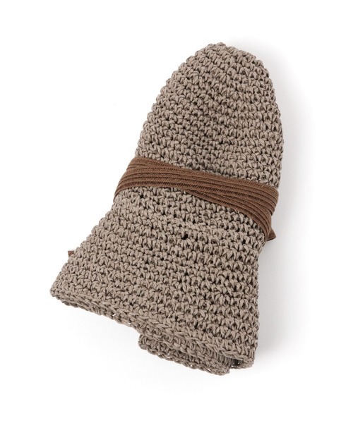 studio CLIP（スタディオクリップ）の「畳めるペーパーハット（ハット・レディース・キャメル/ライトグレー/ブラウン/ナチュラル・FREE）」の13枚目の写真