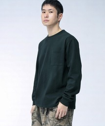 Goodwear グッドウェア ロング Tシャツ ポケット付き ヘヴィーウエイト 2W7-8518