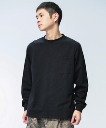 Goodwear グッドウェア ロング Tシャツ ポケット付き ヘヴィーウエイト 2W7-8518