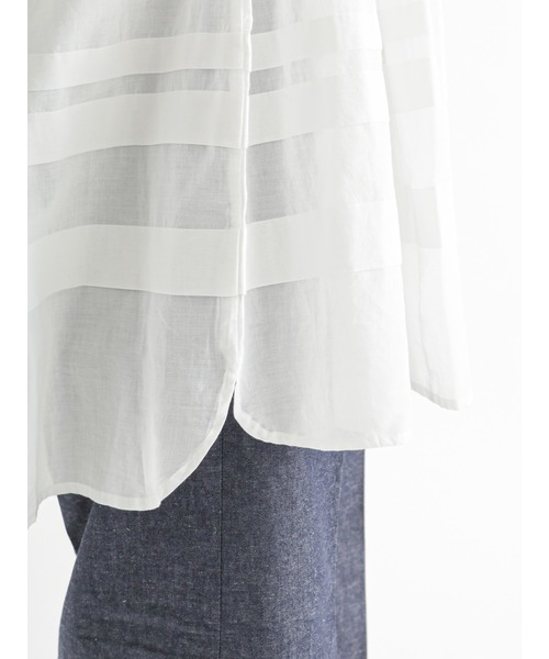 Te chichi（テチチ）の「タックギャザーボリュームブラウス（シャツ/ブラウス・レディース・グリーン/ブラック/オフホワイト・ﾌﾘ-）」の17枚目の写真